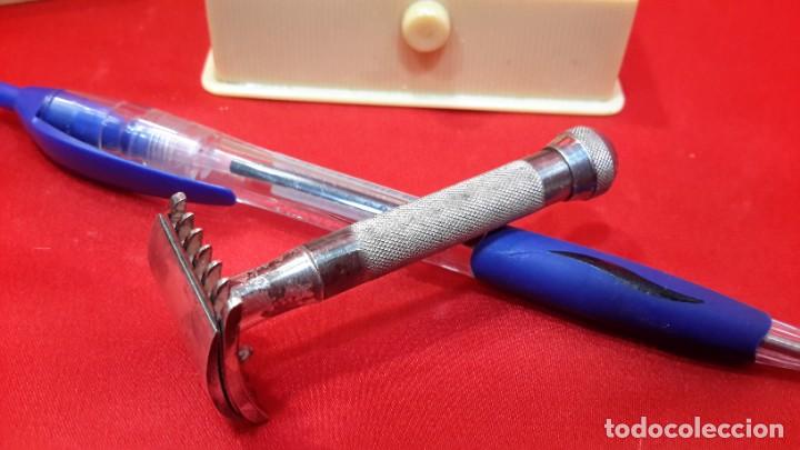 Antig&uuml;edades: ESTUCHE CON CUCHILLA DE AFEITADO - Foto 14