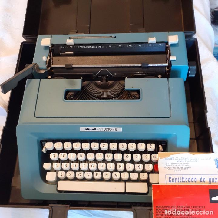Antig&uuml;edades: MAQUINA DE ESCRIBIR OLIVETTI ESTUDIO 46 - Foto 2