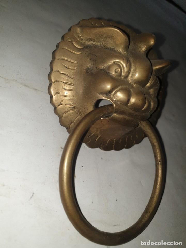 Antig&uuml;edades: ALDABA CABEZA DRAGON - Foto 3