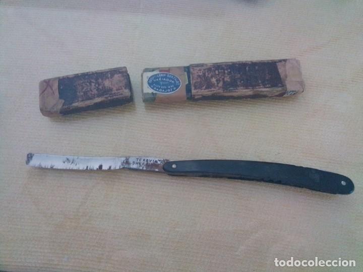 Antig&uuml;edades: Navaja afeitar Terry 14 - Foto 1