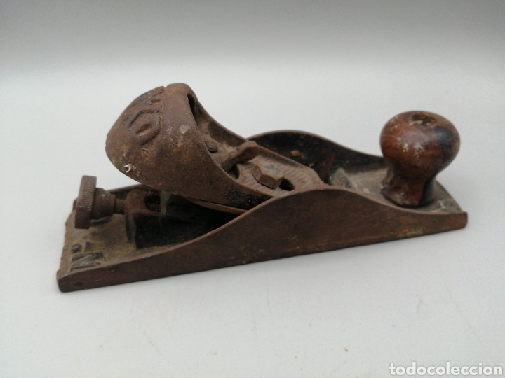 Antig&uuml;edades: Antiguo cepillo de carpinter&iacute;a - Foto 4