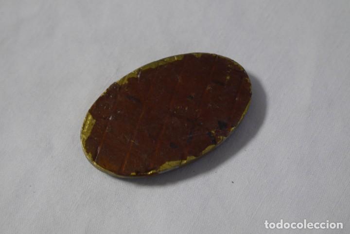 Antig&uuml;edades: Sello tamp&oacute;n de impresi&oacute;n en bronce Ulloa &Oacute;ptico - Foto 4