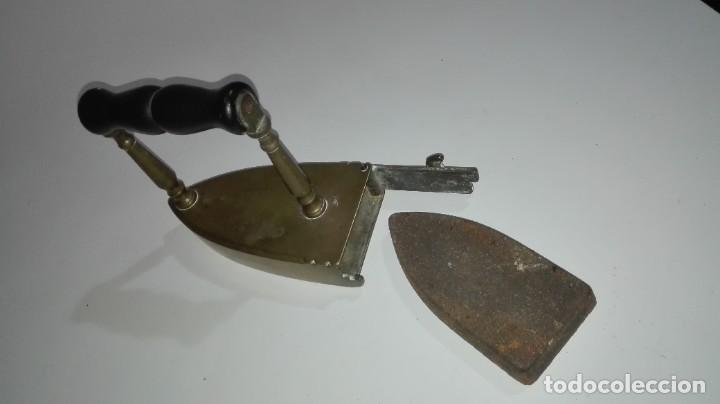 Antig&uuml;edades: ANTIGUA PLANCHA DE BRONCE - Foto 7