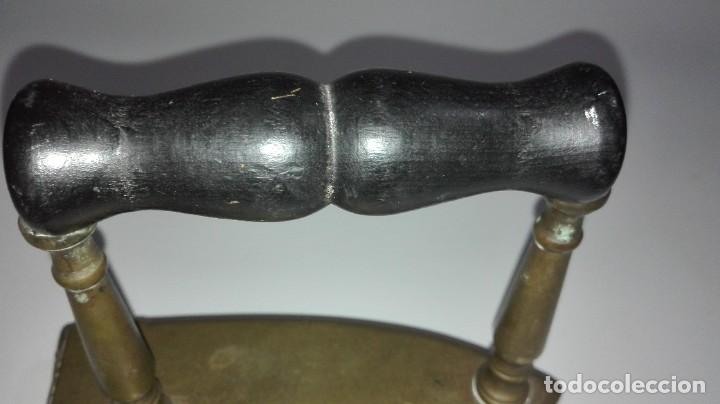 Antig&uuml;edades: ANTIGUA PLANCHA DE BRONCE - Foto 11
