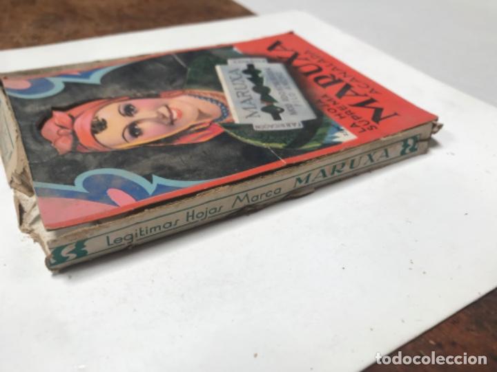 Antig&uuml;edades: Hojas de afeitar Maruxa - Foto 4