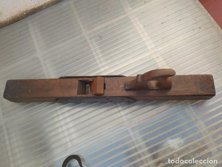 Antig&uuml;edades: Garlopa roble. - Foto 1