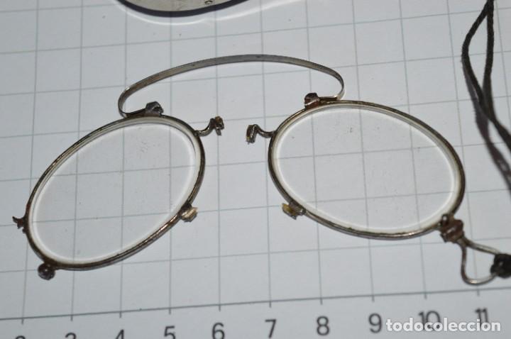 Antigüedades: Vintage - Antiguas y raras gafas / lentes flexibles - Con funda original ¡Mira fotos/detalles! - Foto 2 - 290091033