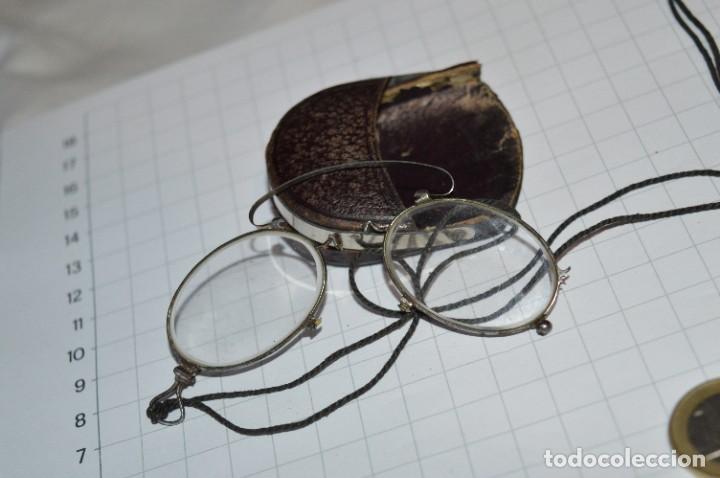 Antigüedades: Vintage - Antiguas y raras gafas / lentes flexibles - Con funda original ¡Mira fotos/detalles! - Foto 12 - 290091033