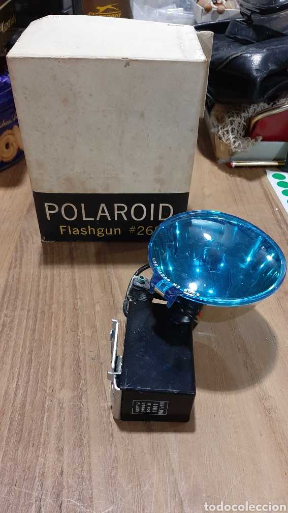 Antig&uuml;edades: POLAROID FLASHGUN 268 - Foto 1