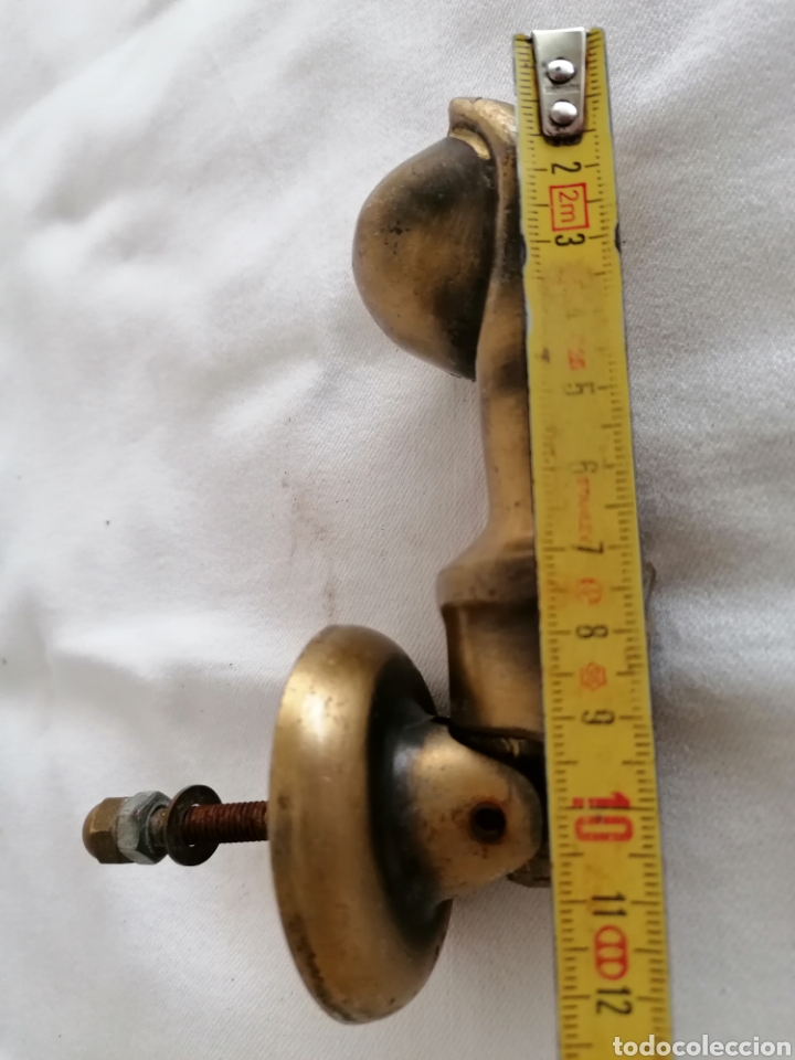 Antig&uuml;edades: Antigua Aldaba Bronce. - Foto 3