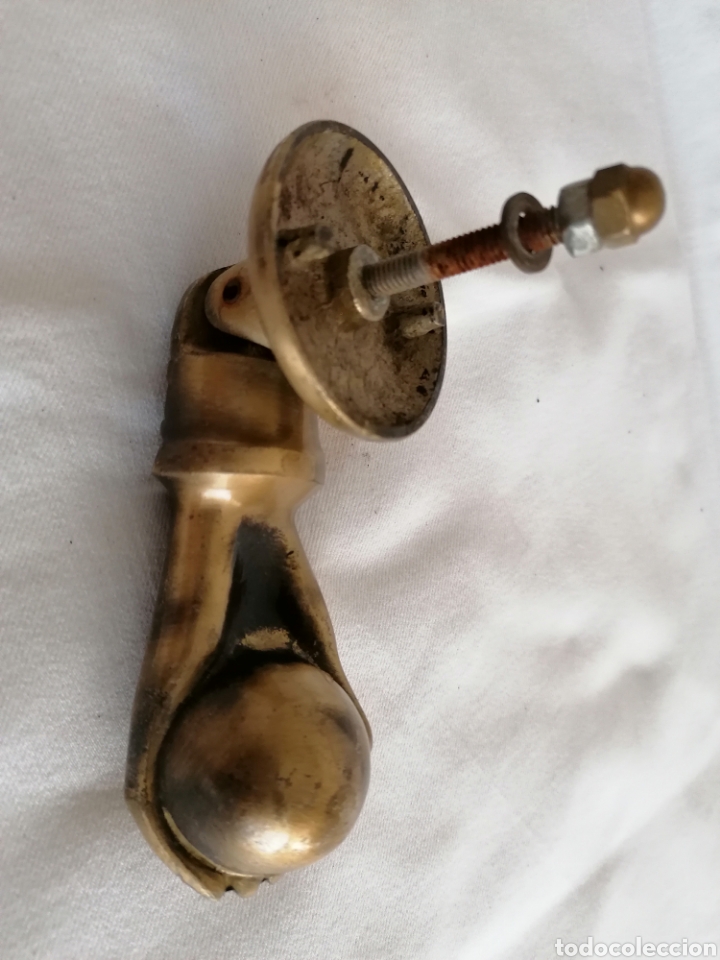 Antig&uuml;edades: Antigua Aldaba Bronce. - Foto 7