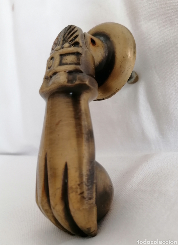 Antig&uuml;edades: Antigua Aldaba Bronce. - Foto 11