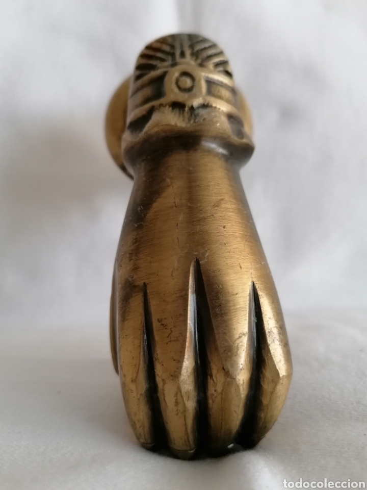 Antig&uuml;edades: Antigua Aldaba Bronce. - Foto 13