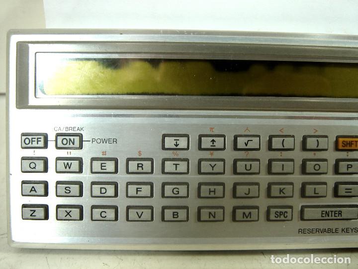 Antig&uuml;edades: CALCULADORA PROGRAMABLE SHARP PC-1211+ MODULO IMPRESORA CASETTE INTERFACE CE-122-80S-PC1211 CE122 - Foto 5