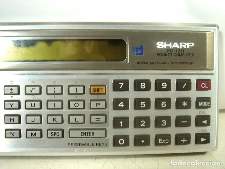 Antig&uuml;edades: CALCULADORA PROGRAMABLE SHARP PC-1211+ MODULO IMPRESORA CASETTE INTERFACE CE-122-80S-PC1211 CE122 - Foto 6