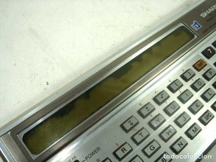 Antig&uuml;edades: CALCULADORA PROGRAMABLE SHARP PC-1211+ MODULO IMPRESORA CASETTE INTERFACE CE-122-80S-PC1211 CE122 - Foto 7