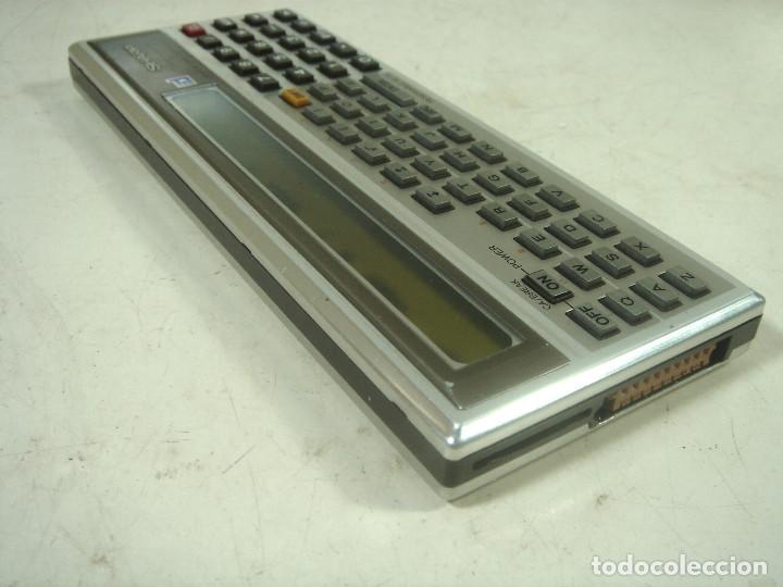 Antig&uuml;edades: CALCULADORA PROGRAMABLE SHARP PC-1211+ MODULO IMPRESORA CASETTE INTERFACE CE-122-80S-PC1211 CE122 - Foto 10