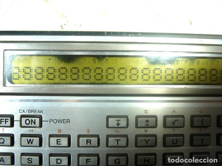 Antig&uuml;edades: CALCULADORA PROGRAMABLE SHARP PC-1211+ MODULO IMPRESORA CASETTE INTERFACE CE-122-80S-PC1211 CE122 - Foto 4