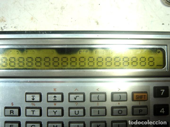Antig&uuml;edades: CALCULADORA PROGRAMABLE SHARP PC-1211+ MODULO IMPRESORA CASETTE INTERFACE CE-122-80S-PC1211 CE122 - Foto 3