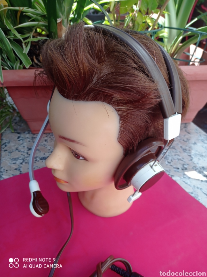 Antig&uuml;edades: AURICULARES HELIC&Oacute;PTERO TELEX U.S.A - Foto 2