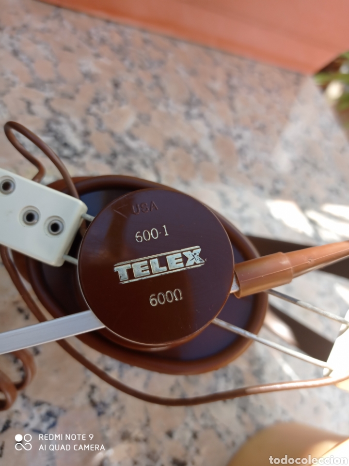Antig&uuml;edades: AURICULARES HELIC&Oacute;PTERO TELEX U.S.A - Foto 3
