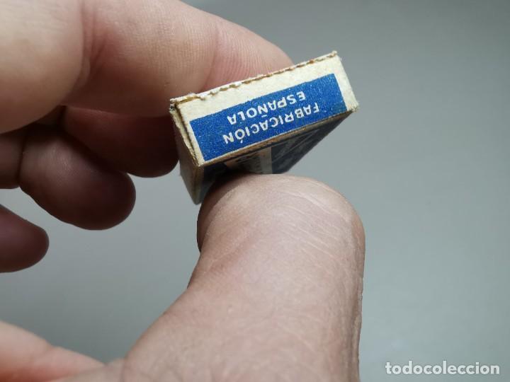 Antig&uuml;edades: CAJA HOJAS DE AFEITAR LA AUTENTICA-PRECINTADA - Foto 2
