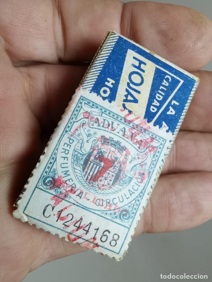 Antig&uuml;edades: CAJA HOJAS DE AFEITAR LA AUTENTICA-PRECINTADA - Foto 4