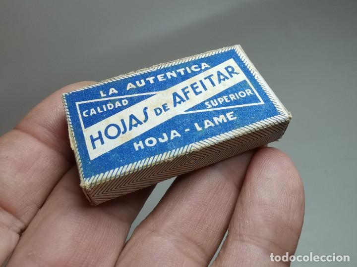 Antig&uuml;edades: CAJA HOJAS DE AFEITAR LA AUTENTICA-PRECINTADA - Foto 9