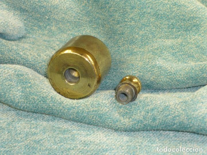Antig&uuml;edades: Plomada construcci&oacute;n bronce. S.XX Plumb bob bronze construction. - Foto 3