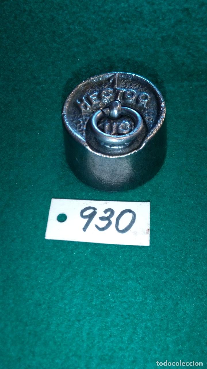 Antig&uuml;edades: PESA DE HIERRO DE UNION CERRAJERA - Foto 1