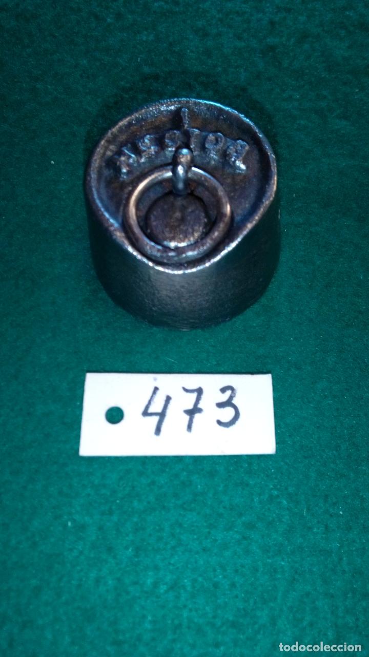 Antig&uuml;edades: PESA DE HIERRO DE 100 gramos - Foto 1