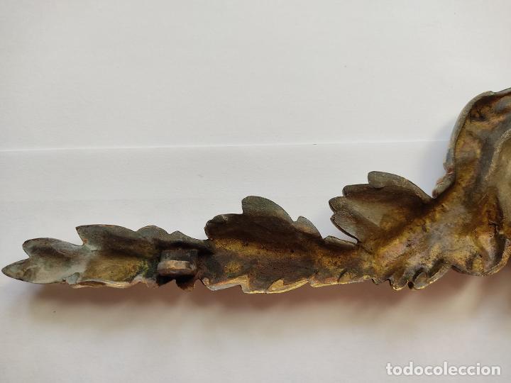 Antig&uuml;edades: Antiguo copete de bronce - Foto 13