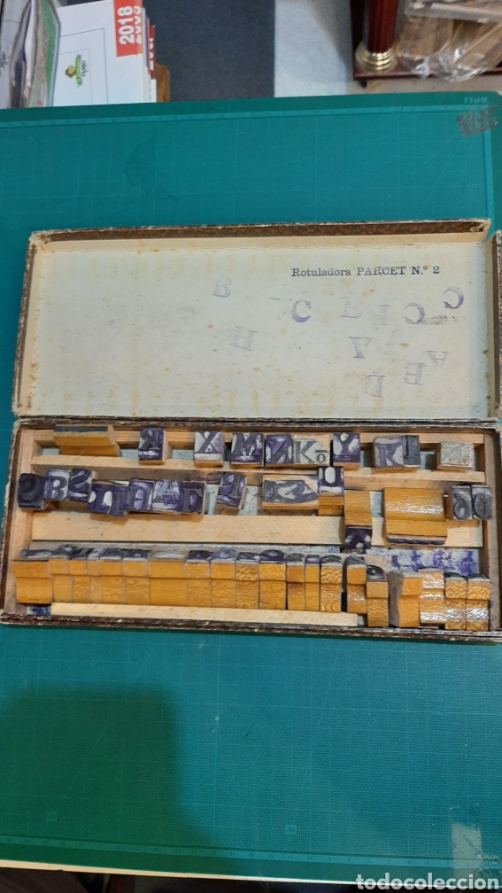 Antig&uuml;edades: ROTULADORA OARCET N&Uacute;MERO 2 - Foto 1
