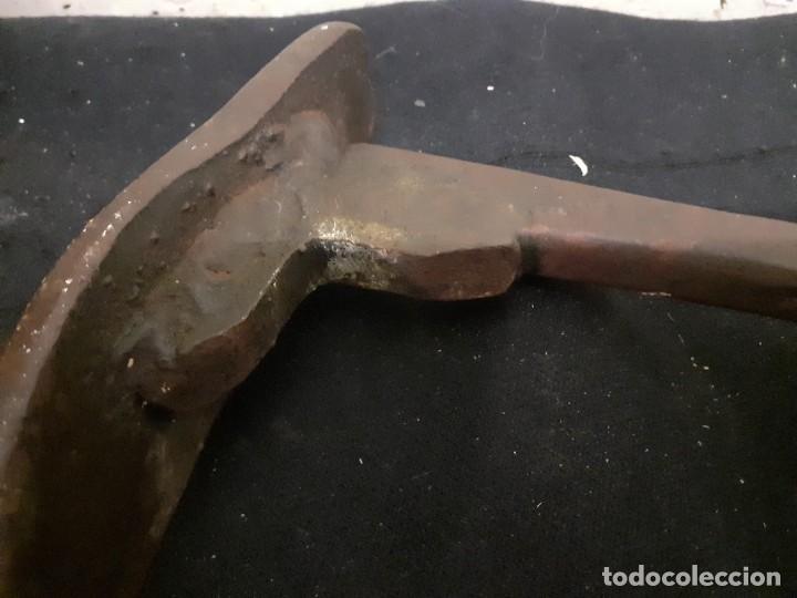 Antig&uuml;edades: Pie yunque herramienta de zapatero - Foto 6