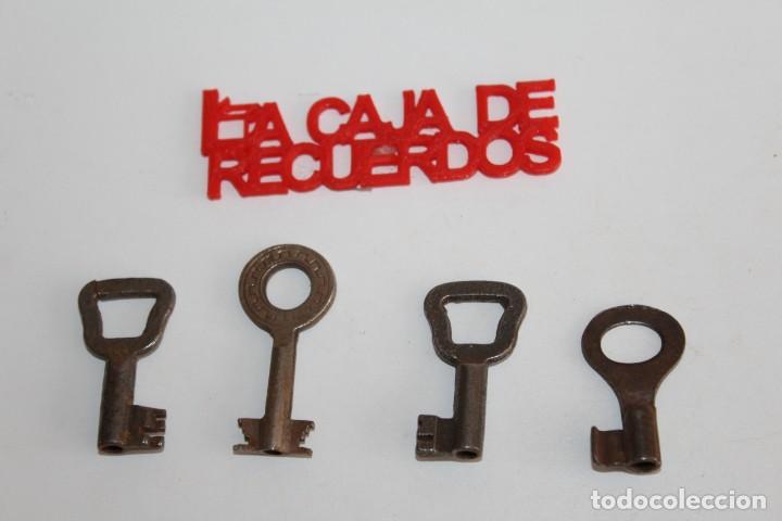 Antig&uuml;edades: 4 LLAVES ANTIGUAS - Foto 2