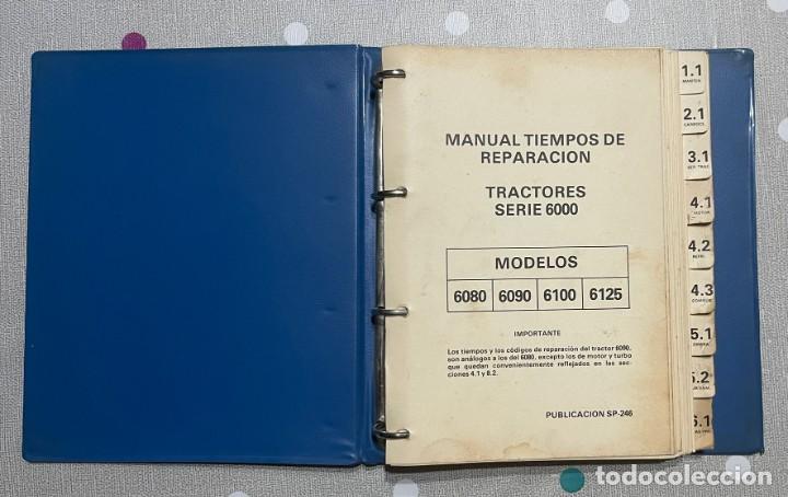 Antigüedades: ANTIGUO LIBRO MANUAL DE REPARACIÓN DE TIEMPOS DE REPARACIÓN - SERIE 6000 - Foto 2 - 292411888