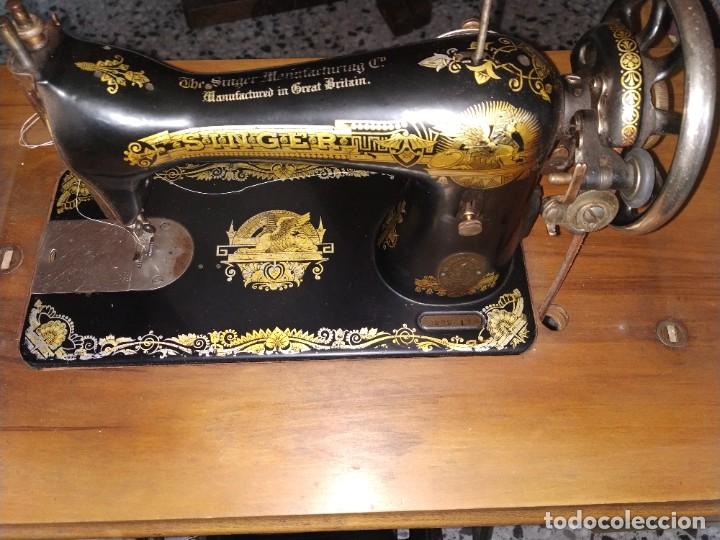 Antig&uuml;edades: Maquina coser Singer 1909 - Foto 7