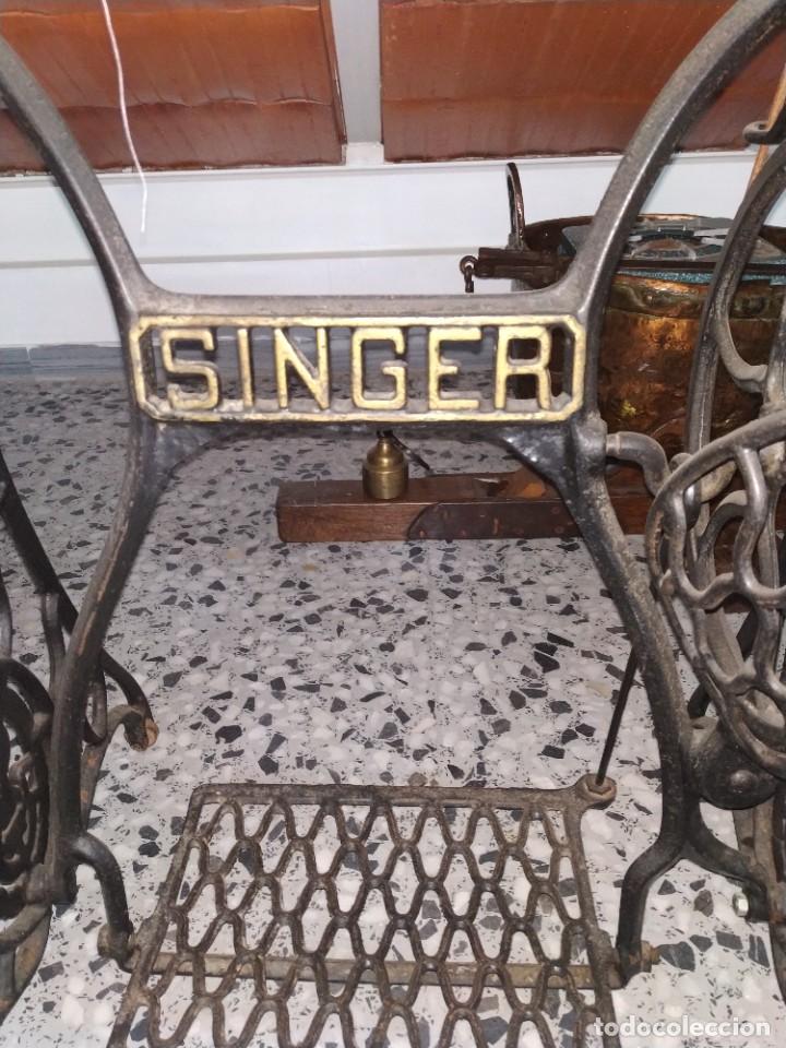 Antig&uuml;edades: Maquina coser Singer 1909 - Foto 8