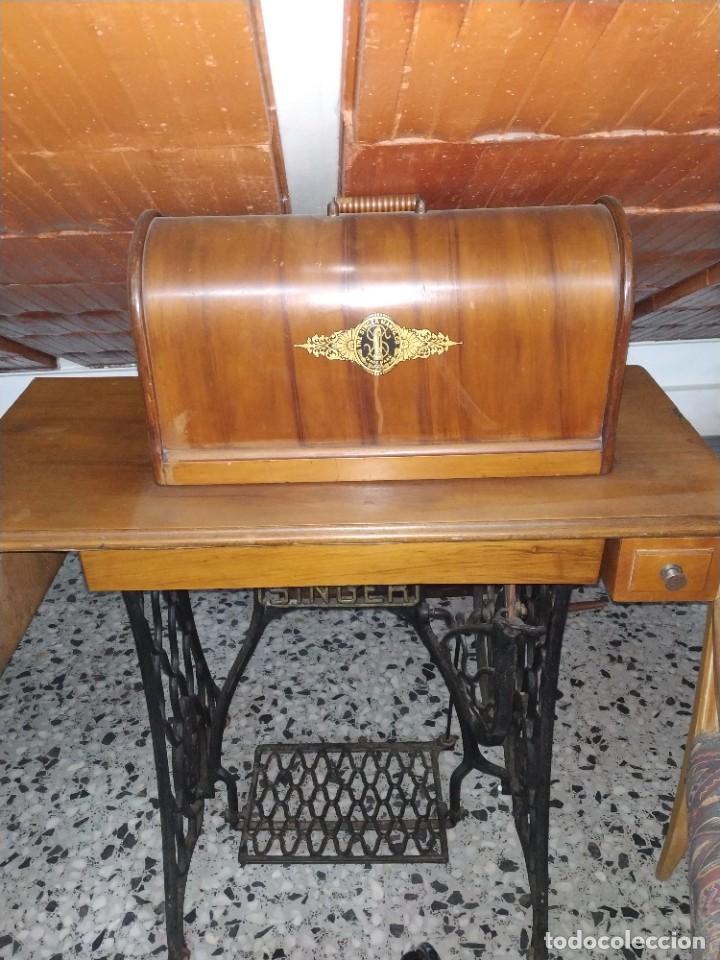 Antig&uuml;edades: Maquina coser Singer 1909 - Foto 10