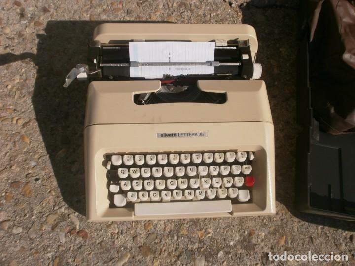  Olivetti Lettera 35i - Máquina de escribir portátil