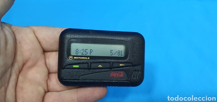 Tel&eacute;fonos: BEEPER MOTOROLA COCA COLA , FUNCIONA - Foto 3