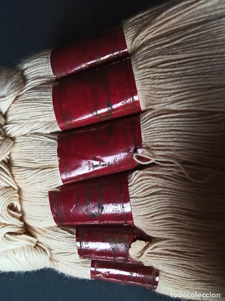 Antig&uuml;edades: Madejas de hilaturas de algod&oacute;n Fabra & Coats - Foto 8