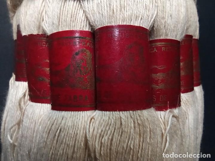 Antig&uuml;edades: Madejas de hilaturas de algod&oacute;n Fabra & Coats - Foto 10