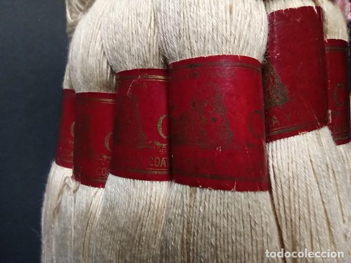 Antig&uuml;edades: Madejas de hilaturas de algod&oacute;n Fabra & Coats - Foto 11
