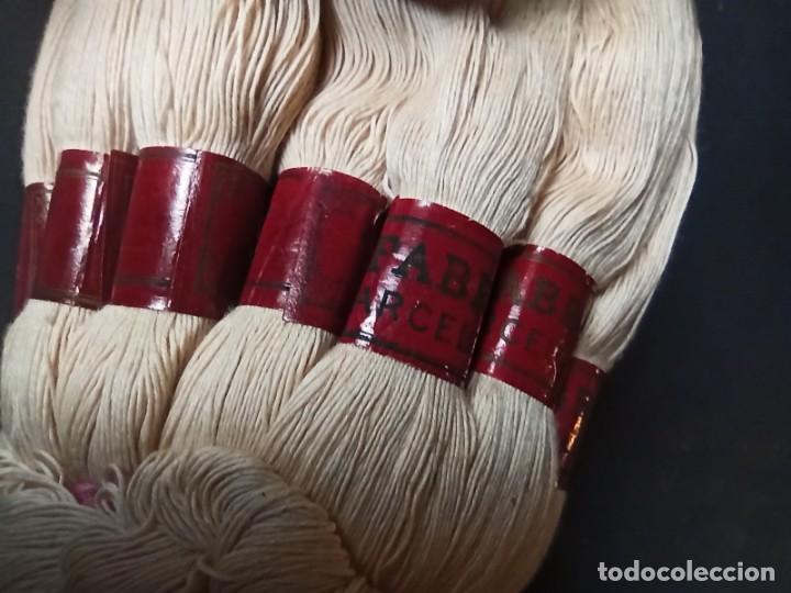 Antig&uuml;edades: Madejas de hilaturas de algod&oacute;n Fabra & Coats - Foto 12