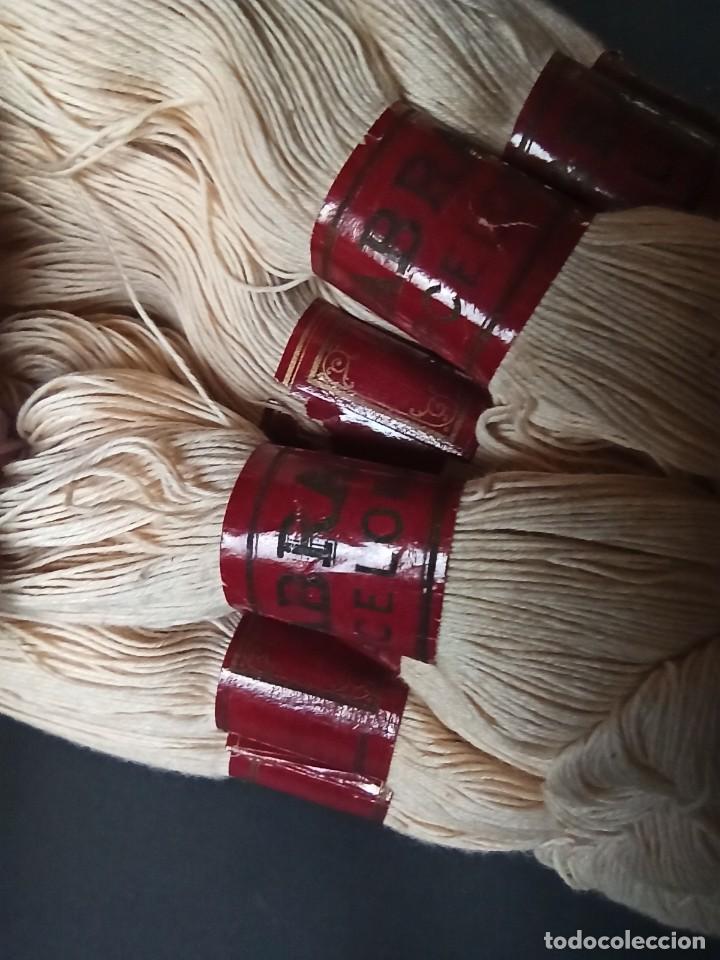 Antig&uuml;edades: Madejas de hilaturas de algod&oacute;n Fabra & Coats - Foto 13