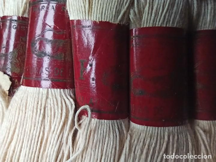 Antig&uuml;edades: Madejas de hilaturas de algod&oacute;n Fabra & Coats - Foto 17