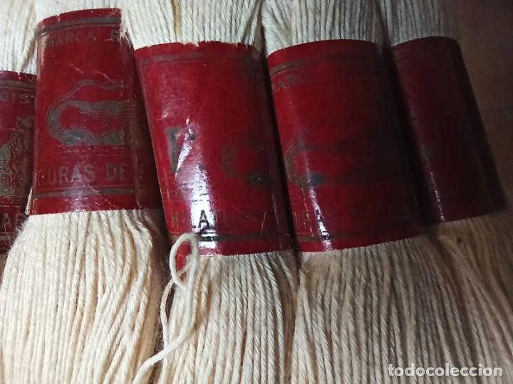 Antig&uuml;edades: Madejas de hilaturas de algod&oacute;n Fabra & Coats - Foto 23