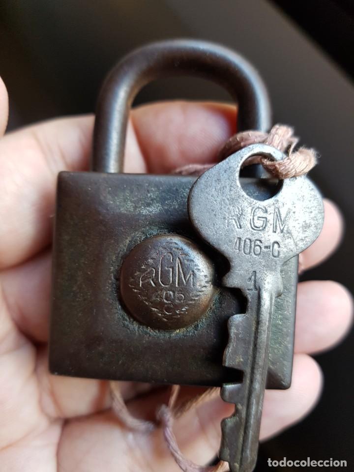Antig&uuml;edades: CANDADO RGM 406 C - Foto 2