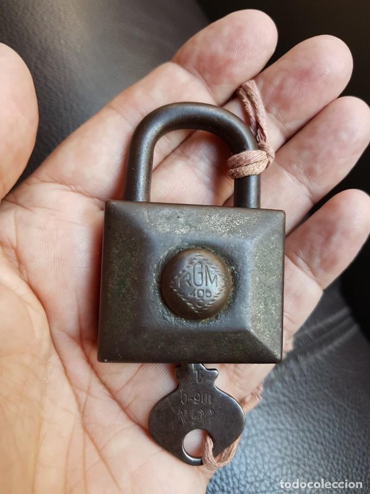 Antig&uuml;edades: CANDADO RGM 406 C - Foto 5